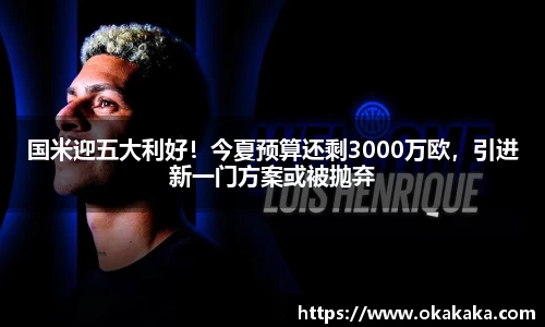 国米迎五大利好！今夏预算还剩3000万欧，引进新一门方案或被抛弃
